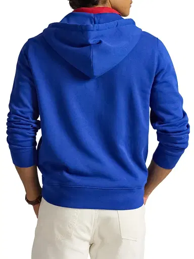 Polo Ralph Lauren Men's Polo Bear Hooded Zip-Up Sweatshirt | Thumbnail 4 Polo Ralph Lauren Men's Polo Bear Hooded Zip-Up Sweatshirt | Thumbnail 4