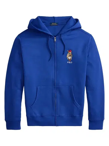 Polo Ralph Lauren Men's Polo Bear Hooded Zip-Up Sweatshirt | Thumbnail 1 Polo Ralph Lauren Men's Polo Bear Hooded Zip-Up Sweatshirt | Thumbnail 1