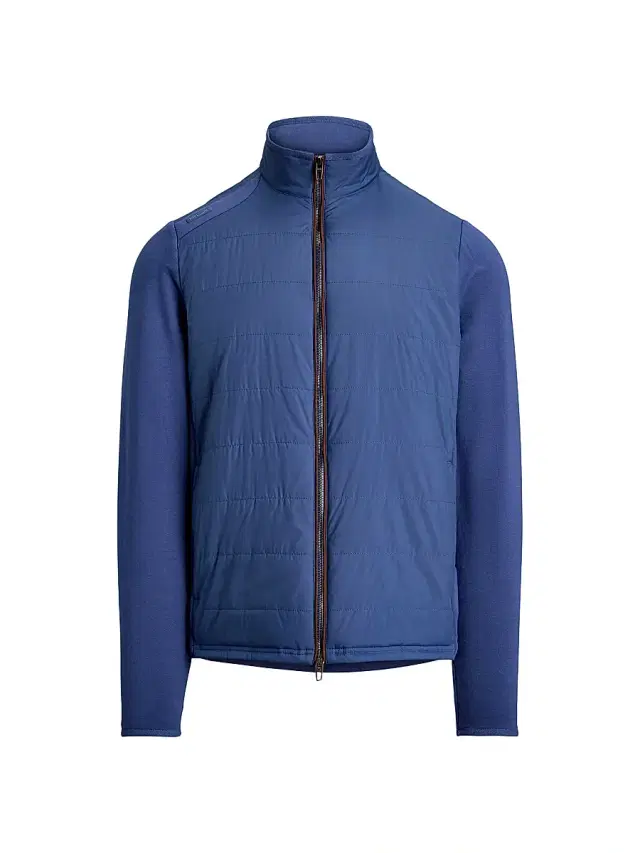 Men's Performance Quilted Zip-Front Sweatshirt
