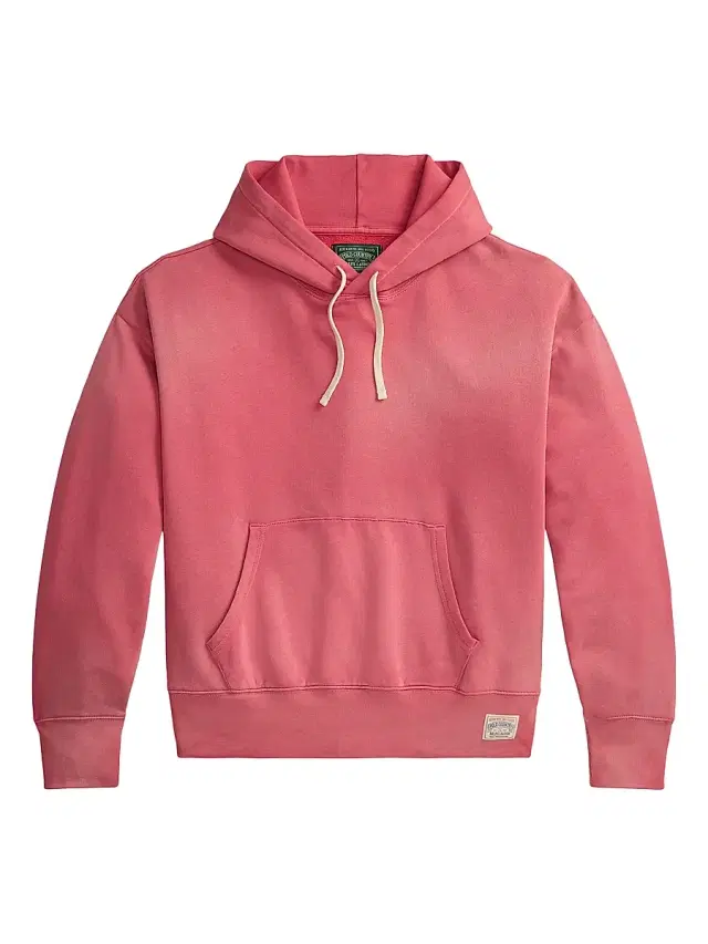 Polo Ralph Lauren Men's Cotton-Blend Fleece Drawstring Hoodie - Sunrise Red