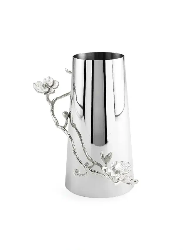 Michael Aram Silver Orchid Vase