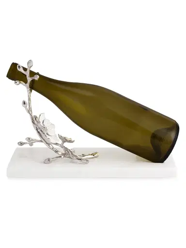 Michael Aram Silver Orchid Wine Rest | Thumbnail 2