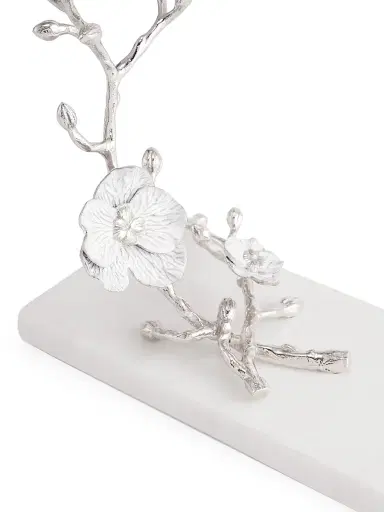 Michael Aram Silver Orchid Wine Rest | Thumbnail 4