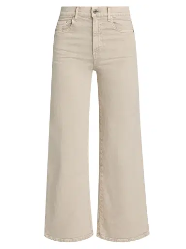 Le Jean Women's Juliette Wide-Leg Jeans - Desert Sands | Thumbnail 1