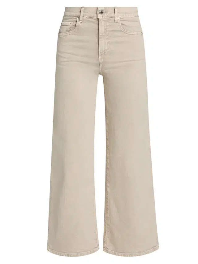 Le Jean Women's Juliette Wide-Leg Jeans - Desert Sands
