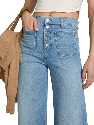 Le Jean Women's Georgia Wide-Leg Jeans | Thumbnail 6 Le Jean Women's Georgia Wide-Leg Jeans | Thumbnail 6