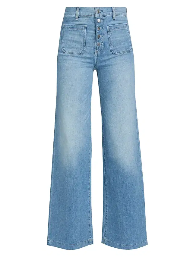 Le Jean Women's Georgia Wide-Leg Jeans - Hidden Gem