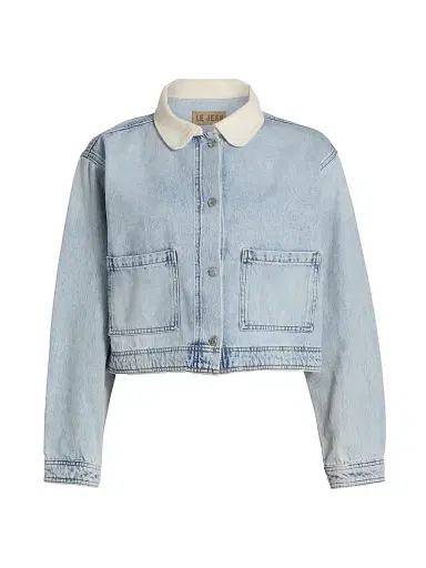 Le Jean Women's Cora Denim Jacket - Wild And Free - Size Medium | Thumbnail 1 Le Jean Women's Cora Denim Jacket - Wild And Free - Size Medium | Thumbnail 1