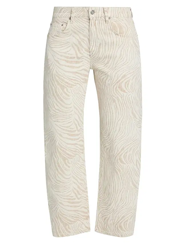Women's Nomad Ankle Jeans - Zebra