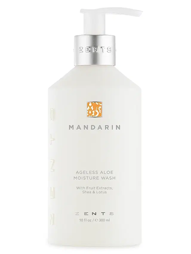Zents Mandarin Ageless Aloe Moisture Wash