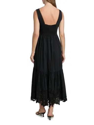 Kobi Halperin Women's Zuri Cotton-Silk Embroidered Lace Midi-Dress | Thumbnail 5 Kobi Halperin Women's Zuri Cotton-Silk Embroidered Lace Midi-Dress | Thumbnail 5