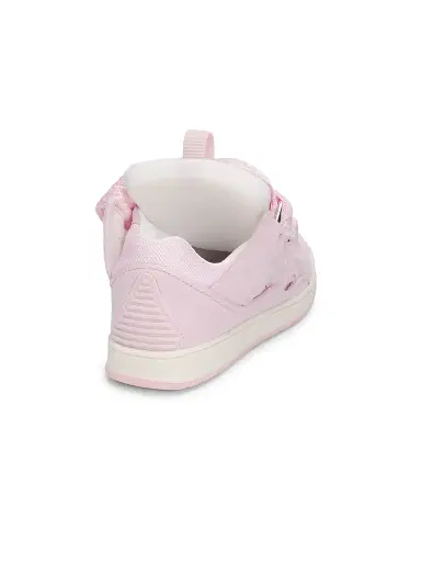 Lanvin Kid's Curb Leather Sneakers - Pink 1.5 (Child) | Thumbnail 2