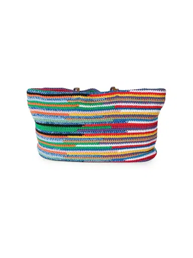 Miu Miu Women's Crochet Tote Bag | Thumbnail 6