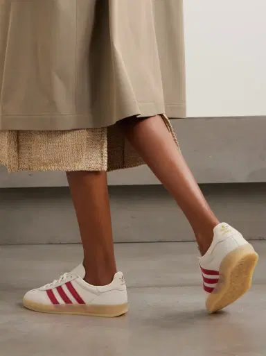 adidas Originals Gazelle Indoor suede-trimmed leather sneakers | Thumbnail 2 adidas Originals Gazelle Indoor suede-trimmed leather sneakers | Thumbnail 2