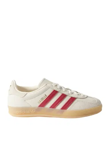 adidas Originals Gazelle Indoor suede-trimmed leather sneakers | Thumbnail 1 adidas Originals Gazelle Indoor suede-trimmed leather sneakers | Thumbnail 1