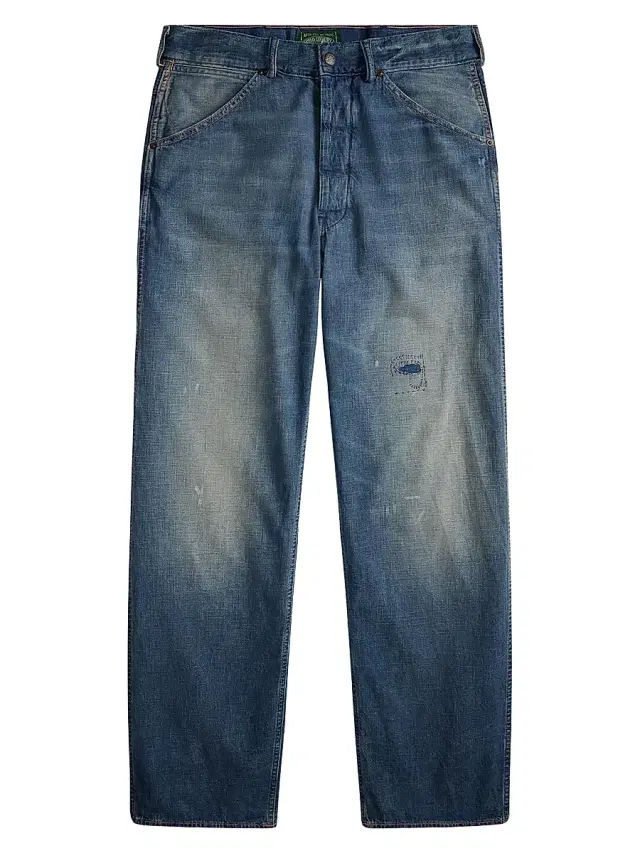 Polo Ralph Lauren Men's Faded Five-Pocket Jeans - Moose River