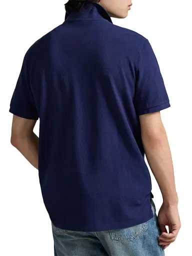 Polo Ralph Lauren Men's Artisan Cotton Mesh Polo Shirt | Thumbnail 4 Polo Ralph Lauren Men's Artisan Cotton Mesh Polo Shirt | Thumbnail 4