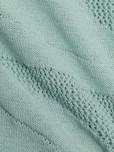Amur Women's Nyra Relaxed Crop Knit Cardigan - Sage Petal - Size XL | Thumbnail 7 Amur Women's Nyra Relaxed Crop Knit Cardigan - Sage Petal - Size XL | Thumbnail 7