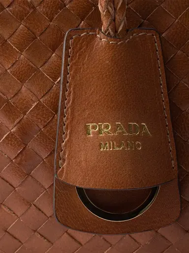 Prada Women's Leather Tote Bag - Brown | Thumbnail 8