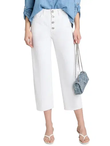 L'Agence Women's Liora High-Rise Button Fly Stovepipe Jeans | Thumbnail 3 L'Agence Women's Liora High-Rise Button Fly Stovepipe Jeans | Thumbnail 3
