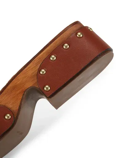 Zimmermann Women's Alight 40MM Studded Leather Platform Mules | Thumbnail 5