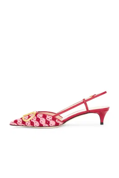 Valentino Garavani V Logo Signature 40 Slingback | Thumbnail 5