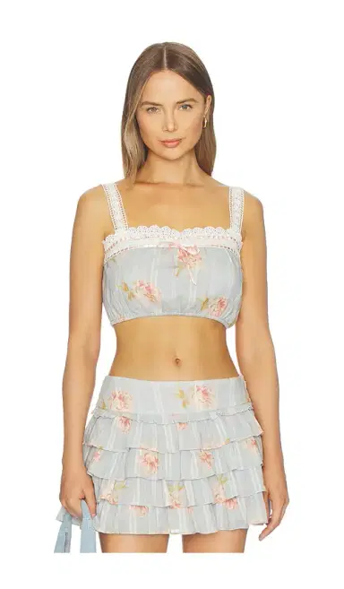 LoveShackFancy Broca Top | Thumbnail 1 LoveShackFancy Broca Top | Thumbnail 1