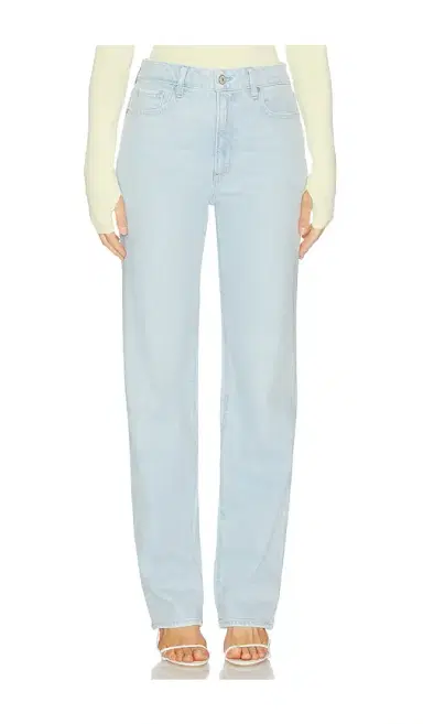 PAIGE Stevie Straight Leg Jeans | Thumbnail 1 PAIGE Stevie Straight Leg Jeans | Thumbnail 1