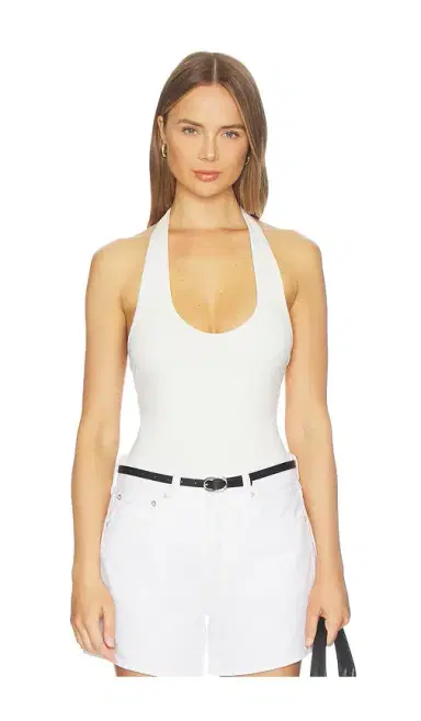 SANS FAFF Bamboo Halter Bodysuit | Thumbnail 1