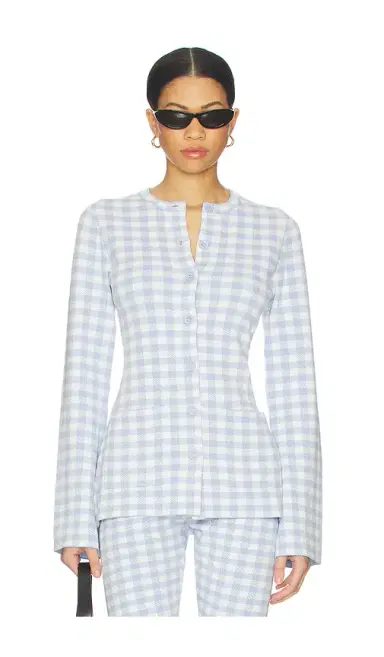 525 America Juniper Elongated Fitted Cardigan | Thumbnail 1 525 America Juniper Elongated Fitted Cardigan | Thumbnail 1