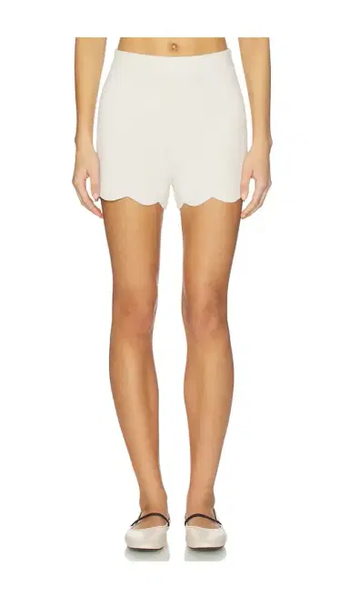 Barefoot Dreams CozyChic Ultra Lite Scallop Short | Thumbnail 1