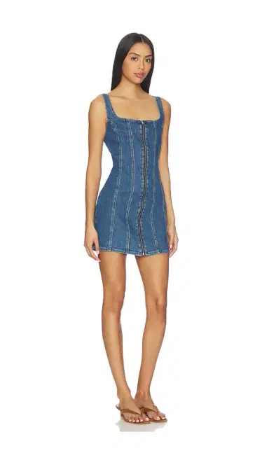 Levi's Seamed Zip Dress | Thumbnail 2