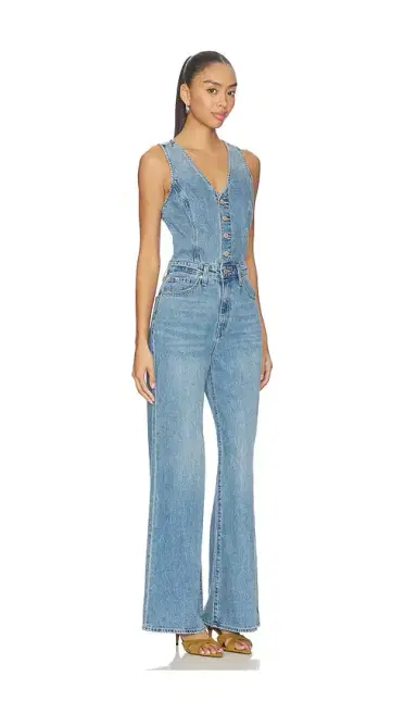 Levi's Vest Wide Leg Jumpsuit | Thumbnail 2