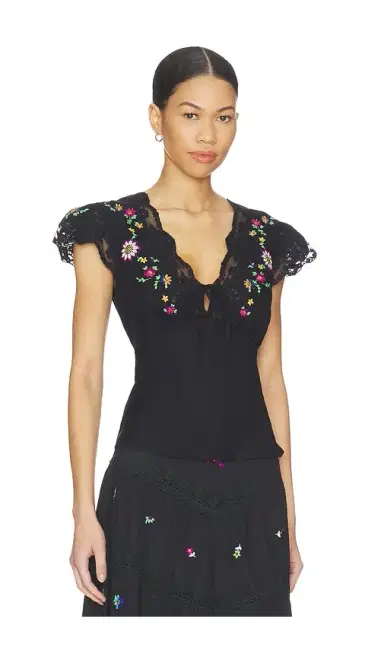 Rixo Elaine Top | Thumbnail 2