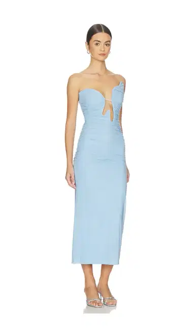 Bardot Julane Mesh Midi Dress | Thumbnail 2 Bardot Julane Mesh Midi Dress | Thumbnail 2