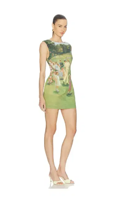 Yellow The Label Augusta Linen Dress | Thumbnail 2