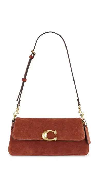 Coach Suede Jet Shoulder Bag | Thumbnail 2
