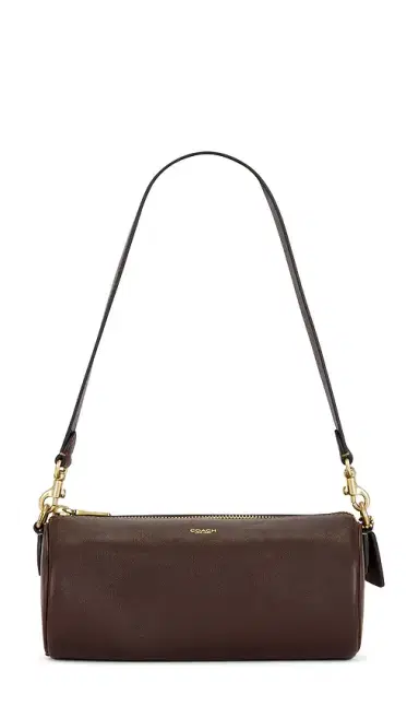 Coach Natural Grain Leather Barrel Bag | Thumbnail 2