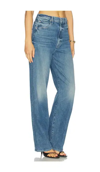 Mother High Waisted Tunnel Vision Sneak Jeans | Thumbnail 2 Mother High Waisted Tunnel Vision Sneak Jeans | Thumbnail 2