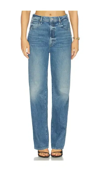 Mother High Waisted Tunnel Vision Sneak Jeans | Thumbnail 1 Mother High Waisted Tunnel Vision Sneak Jeans | Thumbnail 1