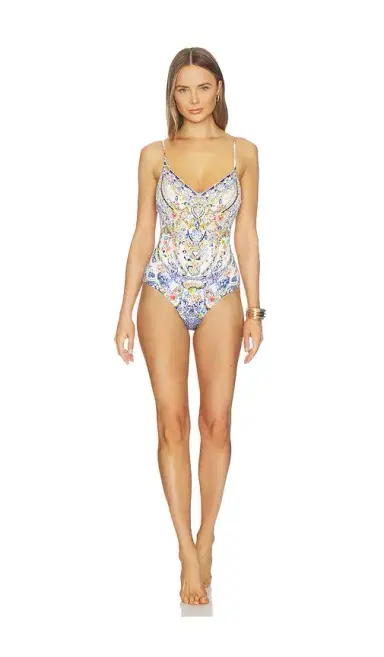 Camilla V Neck One Piece | Thumbnail 1 Camilla V Neck One Piece | Thumbnail 1