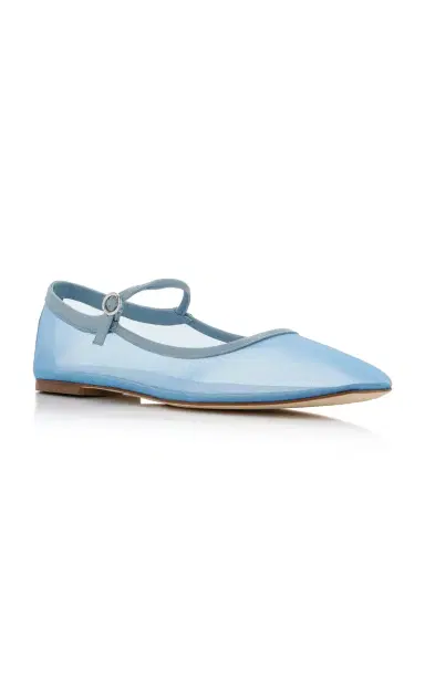 aeyde Uma Mesh Mary Jane Flats | Thumbnail 4 aeyde Uma Mesh Mary Jane Flats | Thumbnail 4