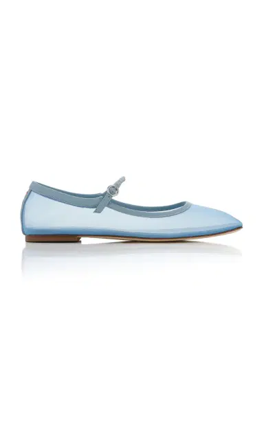aeyde Uma Mesh Mary Jane Flats | Thumbnail 1 aeyde Uma Mesh Mary Jane Flats | Thumbnail 1