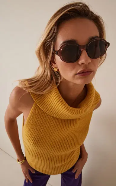 Loewe Round-Frame Acetate Sunglasses | Thumbnail 2 Loewe Round-Frame Acetate Sunglasses | Thumbnail 2