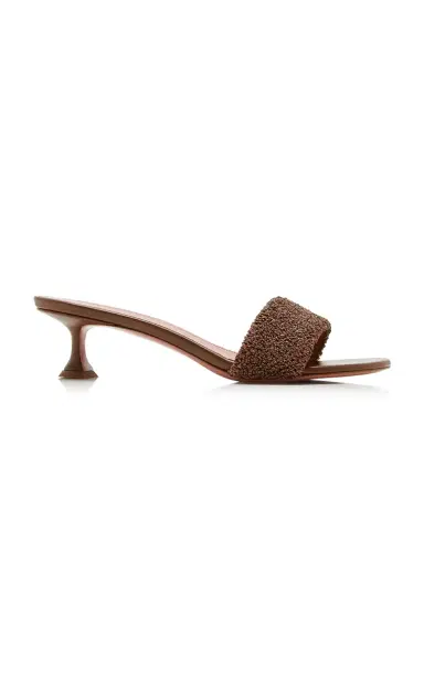 Amina Muaddi Andreea Raffia Sandals | Thumbnail 7 Amina Muaddi Andreea Raffia Sandals | Thumbnail 7