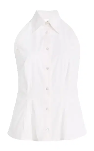 Favorite Daughter The Behind The Bow Cotton-Blend Top | Thumbnail 1