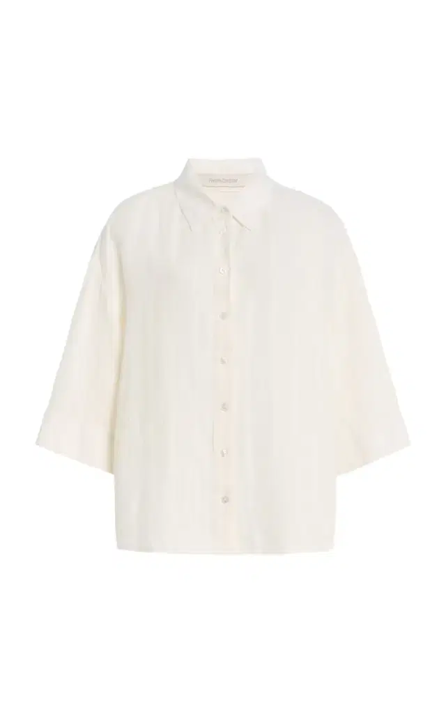 Favorite Daughter The Off Duty Linen Shirt