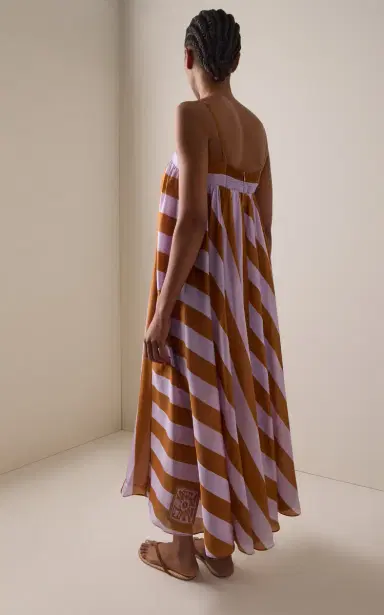 Zimmermann Indra Striped Silk Maxi Dress | Thumbnail 4 Zimmermann Indra Striped Silk Maxi Dress | Thumbnail 4
