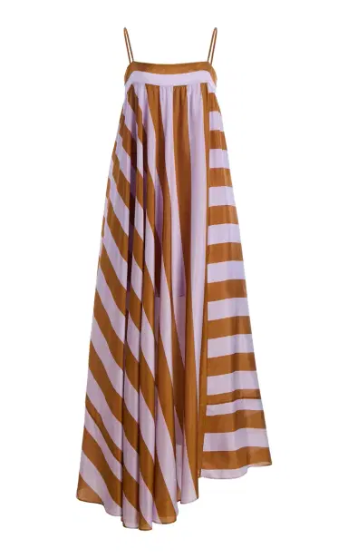 Zimmermann Indra Striped Silk Maxi Dress | Thumbnail 6 Zimmermann Indra Striped Silk Maxi Dress | Thumbnail 6