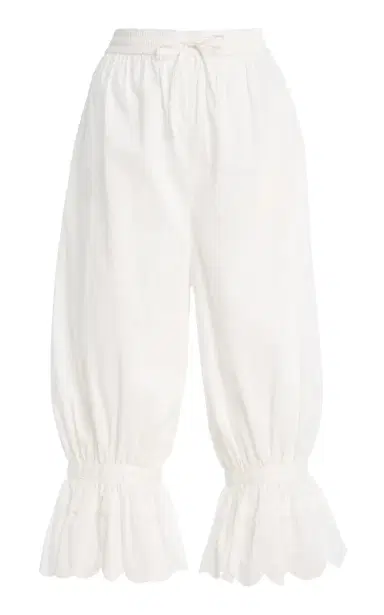 Staud Renzo Cropped Cotton Pants | Thumbnail 6 Staud Renzo Cropped Cotton Pants | Thumbnail 6